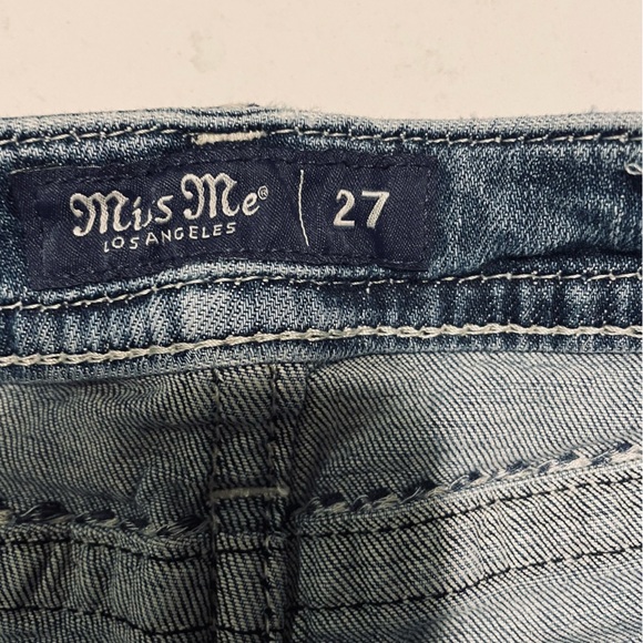 Miss Me Blue Denim Shorts - Picture 6 of 12